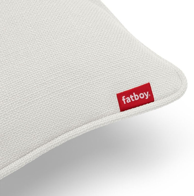 Fatboy Sumo Weave Puff Throw Pillow | Suitable for indoor use only | Easy to assemble | FibreGuard stain resistant technology | durable fabric | 82% Polyester/18% Acrylic | 65x20x38 cm - Lime Stone - Image 2